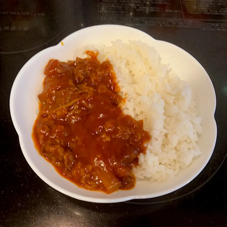 吉野家の冷凍牛丼の具でハヤシライス|Kojiさん