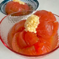 トマトの出汁浸し。| ゆーこ。さん