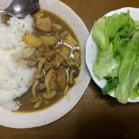 夕食　カレーライス🍛|ATさん