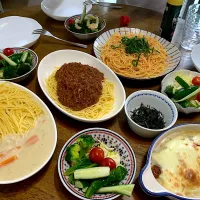 家族で朝ごはん🎶