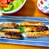 アスパラの肉巻き|⬜︎さん