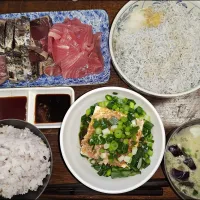鰹のタタキと鮪の切り落とし| アクちゃんさん