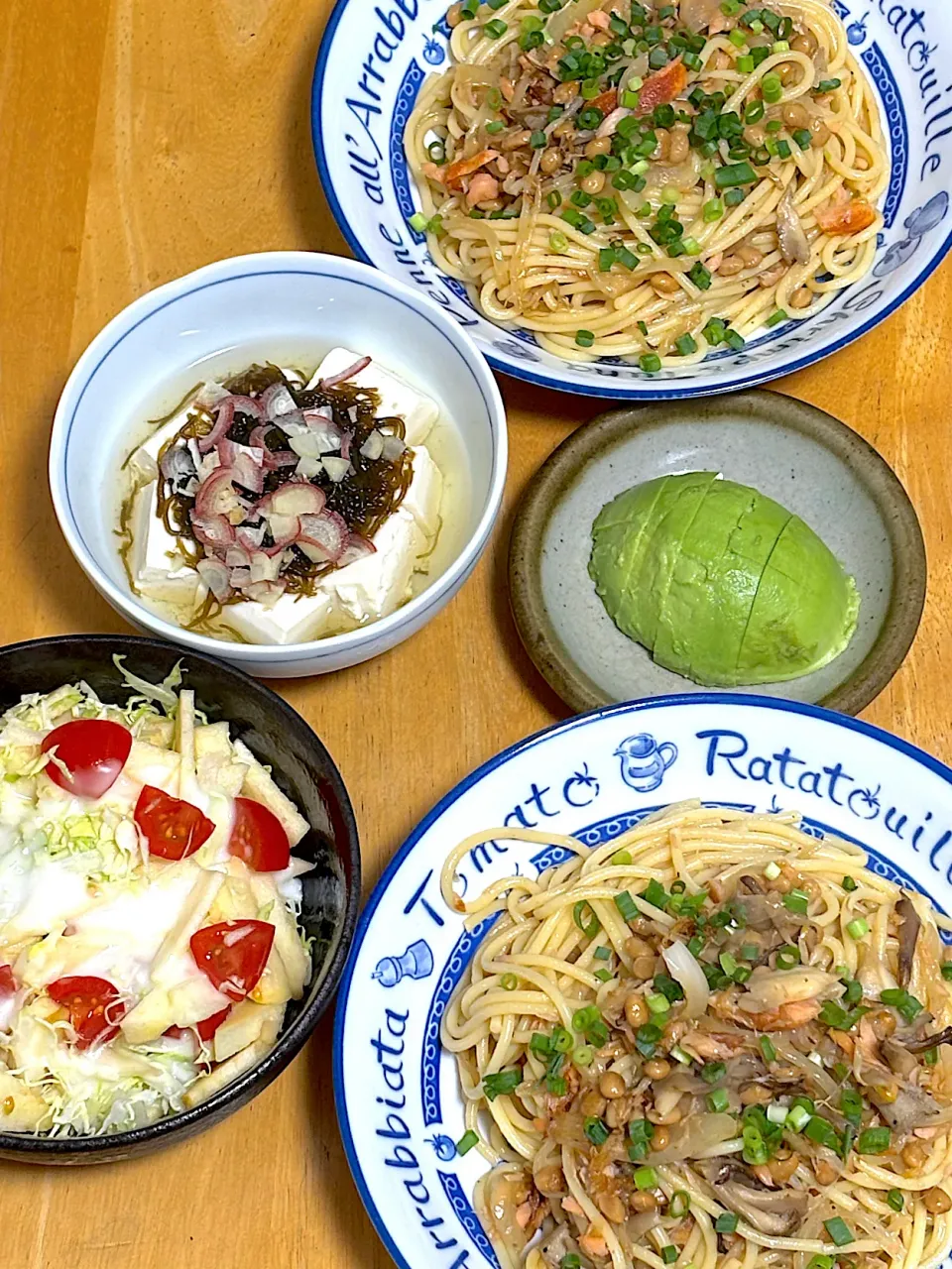 鮭納豆スパゲッティ🐟🫘|Makokoさん