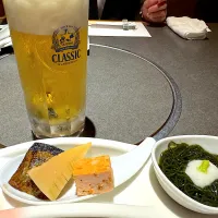サッポロクラシックとお通し|流線形さん