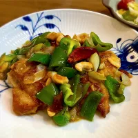 鶏肉とピーマンのカシューナッツ炒め|リフルシャッフルさん