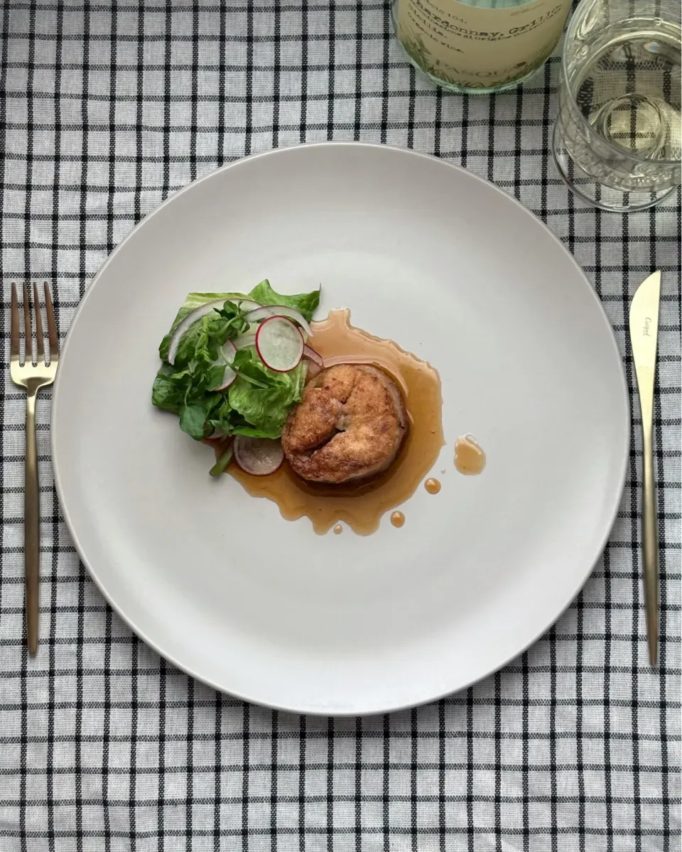 🌿ぴぴさんの料理 フォアグラですか？ぶりの白子バターソテー🐟|まる(丸大豆)さん