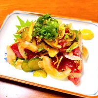 初鰹の薬味辛子和え|Akira Sugiharaさん