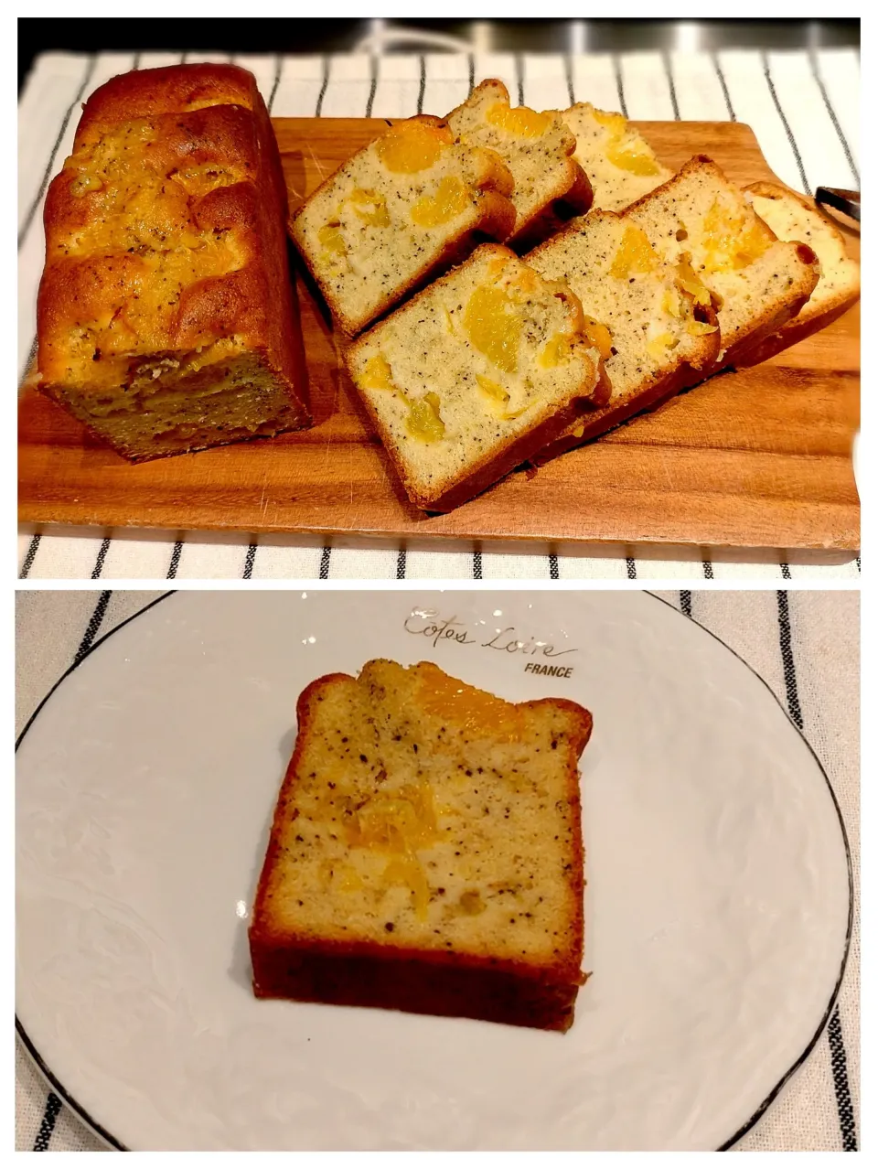 【フレッシュ甘夏×紅茶】パウンドケーキ（実食）|みりさん