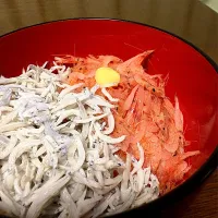 釜揚げシラスと桜エビ丼|Tommyさん