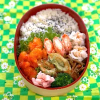 5月5日⚾️エビチリ弁当