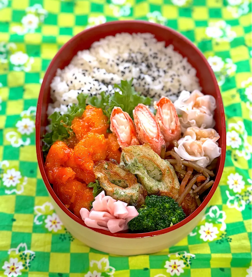 5月5日⚾️エビチリ弁当|ponchanさん