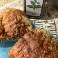 バジルチーズパン|ぽこぽこぷーさん