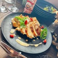 鶏むね肉のソテー   yummyクリームソース|meg*ˊᵕˋ*megさん