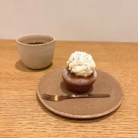 キャロットケーキとコーヒー|ちゃみこさん