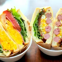 わんぱくサンド   野菜＆たまご＆シャウ|tap.rinさん