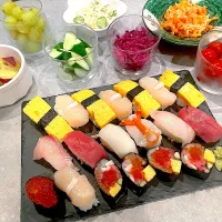 20250504🍛我が家のよるごはん🍣|akiyo22さん