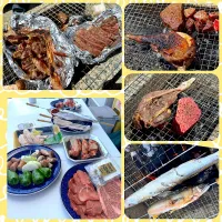 GW 昼ご飯は BBQ 🍗|sakuramochiさん
