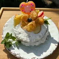 ワンコのバースデーケーキ|ミカさん