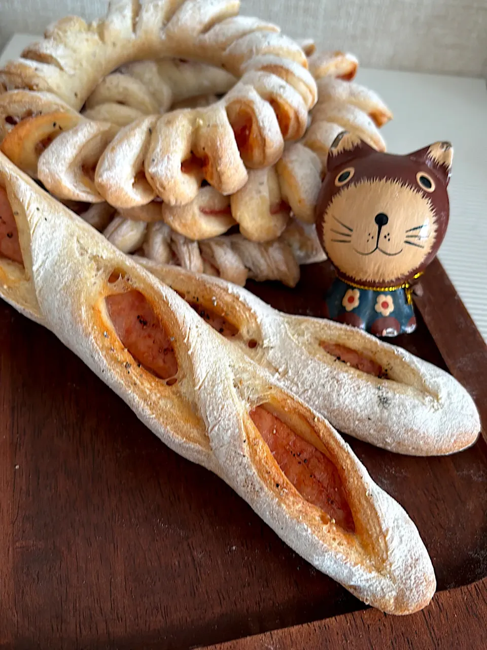 ソーセージフランス🌭　リングエピ|みゆぞうさん