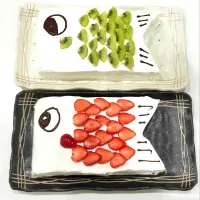 鯉のぼりケーキ| さーりさん