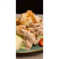 豆腐と豚しゃぶの香味おろしサラダ| tay___75さん