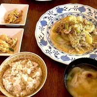 晩ごはん♯豚肉と大根のブレゼ♯志麻さんレシピ|小松菜さん