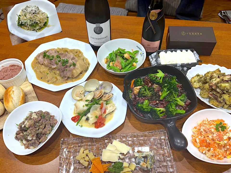 5月5日 誕生日 次男＆娘の手料理でお祝い🥂|sakuramochiさん