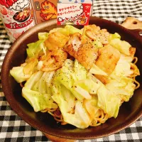 yummyホルモン焼きそば