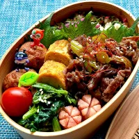 牛すき煮弁当👩‍🍳🍱5/6