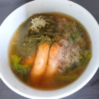 簡単とろろスープで朝ごはん😊