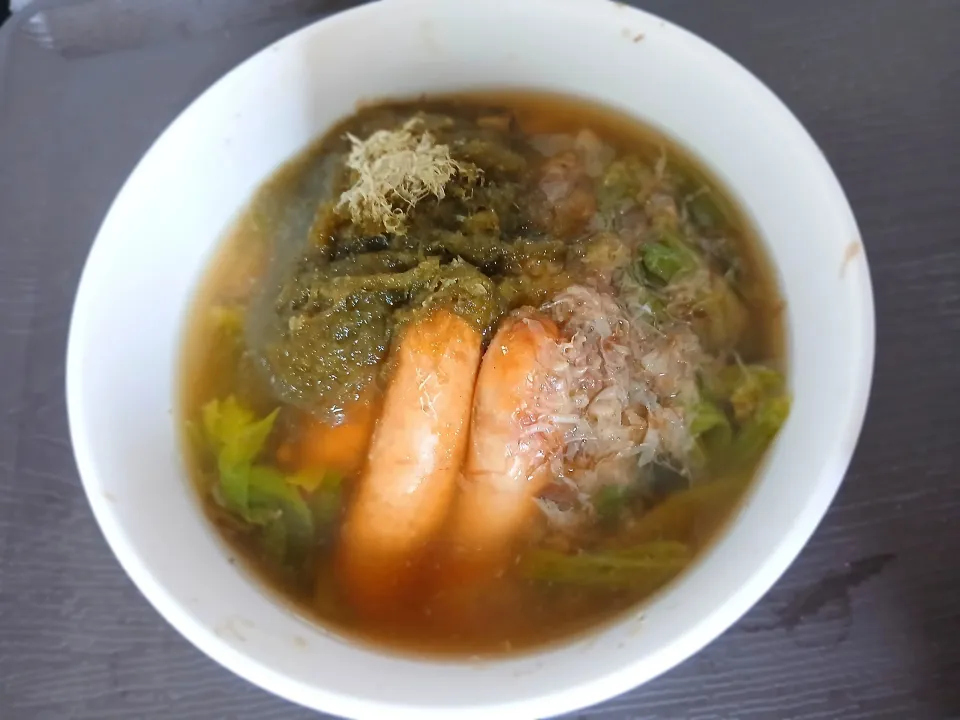 簡単とろろスープで朝ごはん😊|ぽんすけさん