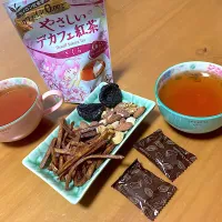 おやつTimeに自然食のお店で見つけた桜のデカフェ紅茶🫖|さくたえさん
