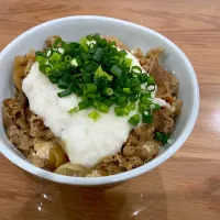 とろろ葱牛丼|みよさん