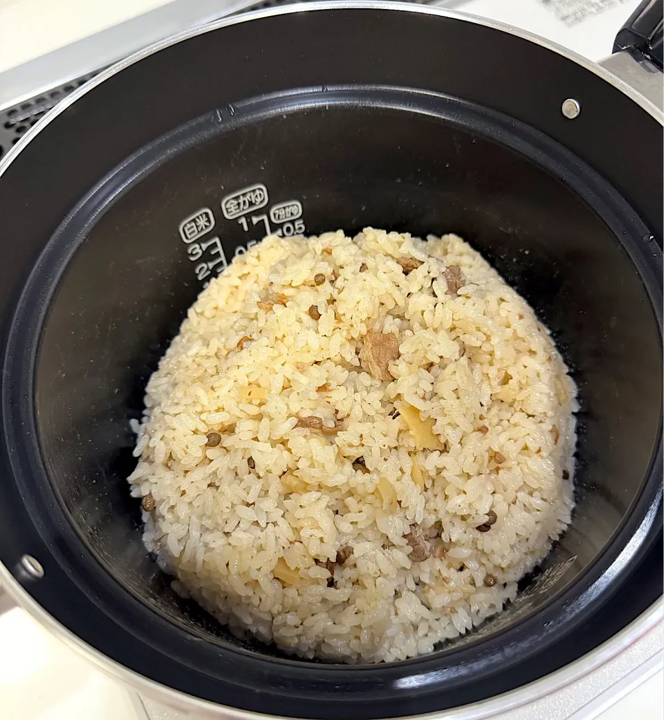 実山椒と牛肉のご飯 #無印良品|miyuさん