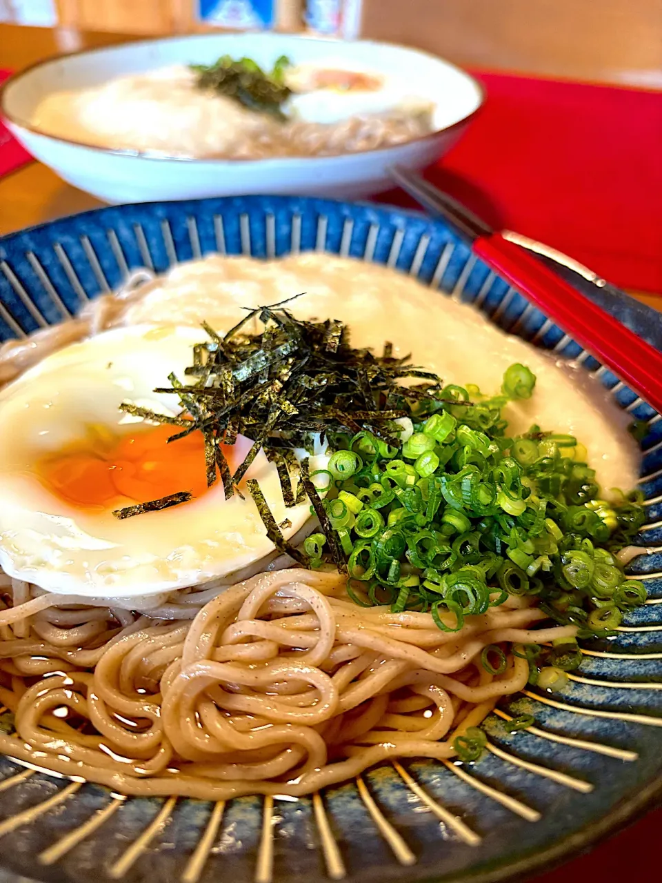とろろ蕎麦|おかちさん