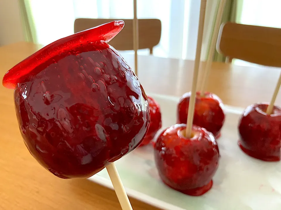 ＊こどもの日🎏手作りりんご飴🍎＊|＊抹茶＊さん