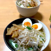 お昼はサッポロ一番|こどもおやじさん
