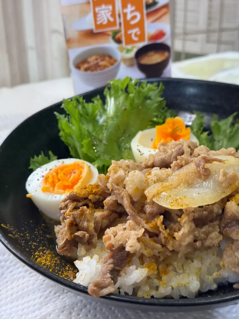 スパイス牛丼(^_^)vランチ|🐧ペンギン2さん
