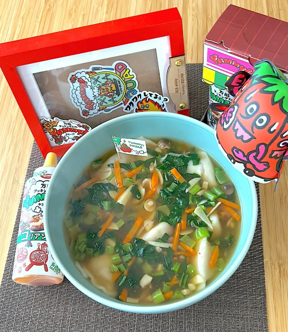 コリアンホットde餡掛け水餃子|akkiyさん