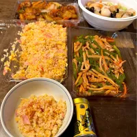 炒飯に七味|かっちゃん杉さん