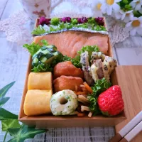 鮭弁当|sugar beansさん