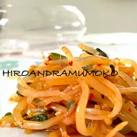 yummyガーリックペッパー＆コリアンホット2本使いでもやしナムル|ヒロさん