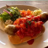 国産豚100%ホットドッグ🌭|ここここのかさん