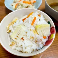 たけのこご飯|⬜︎さん