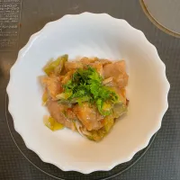 梅でさっぱり！鶏とねぎの梅煮|あきたまさん