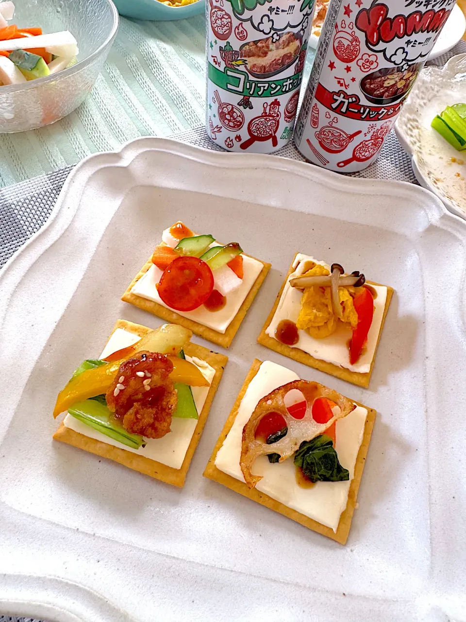yummy！で　おつまみクラッカー|さらっと🍀さん