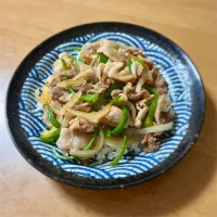 豚のしょうが焼き飯|deekay71さん