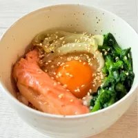 ハラスと卵かけご飯🐣|tap.rinさん