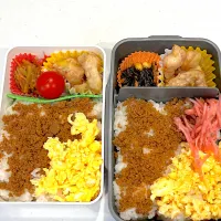 娘と息子のお弁当🍱|megさん