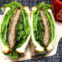 メンチカツサンド|サンドウィッチ伯爵さん
